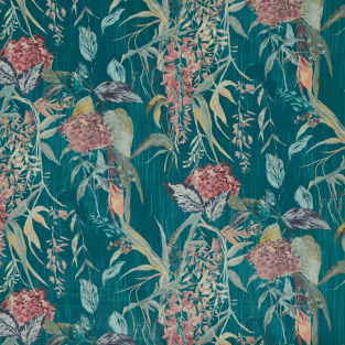 Prestigious Botanist Cerulean (pts103) Fabric
